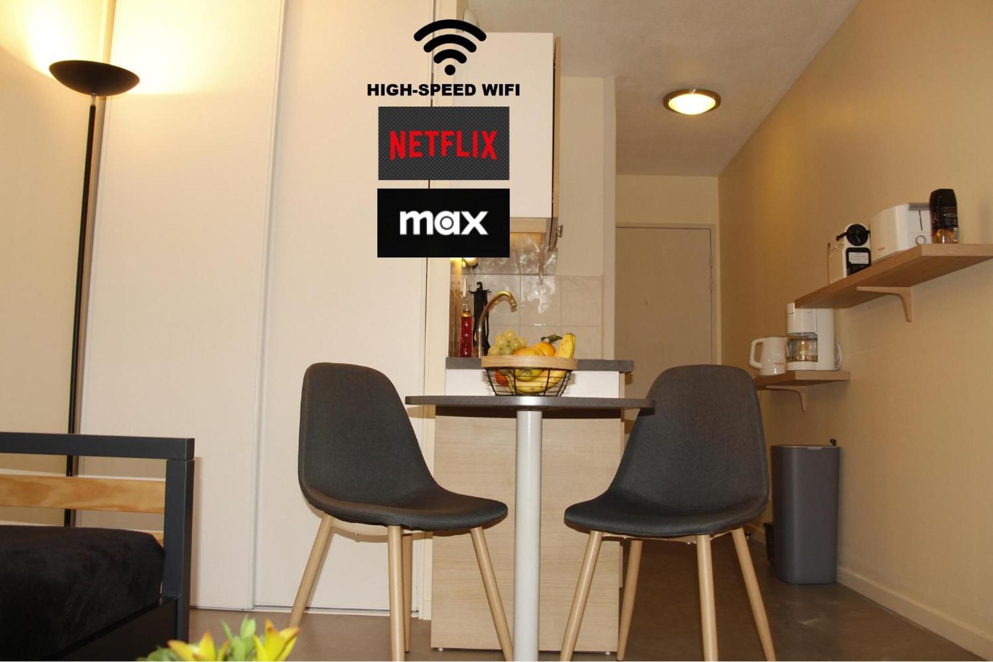 Grenoble Hyper-Centre + Wifi + Netflix Apartment Exterior photo